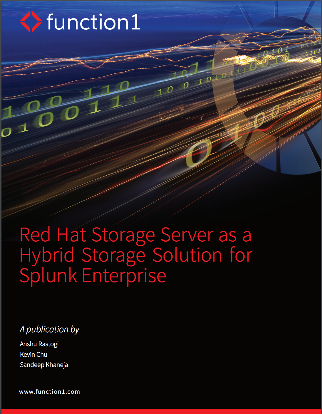 Red Hat Storage Server as a Hybrid Storage Solution for Splunk Enterprise