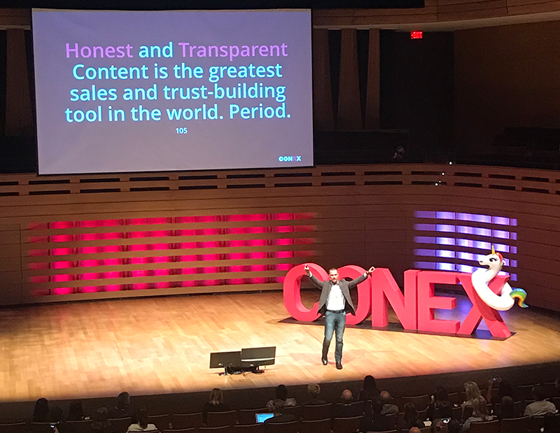 Marcus Sheridan at #ConEx