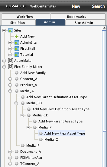 Media Attribute Flex Asset Type